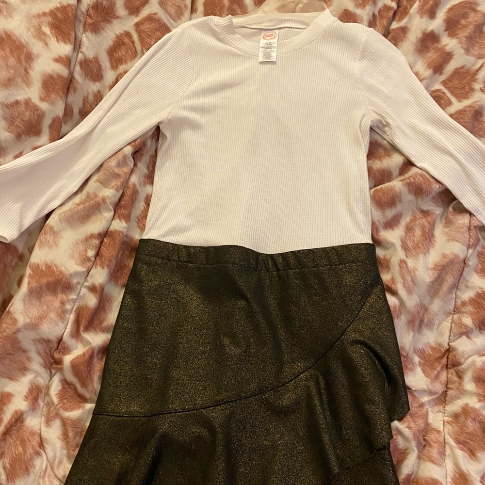 Casual sweater dress for girls